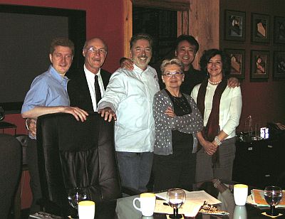 From left: Sebastien Canonne, Don Newcomb, Jimmy Sneed, Nancy Brussat, Takashi Tagahashi, & Mary McMahon